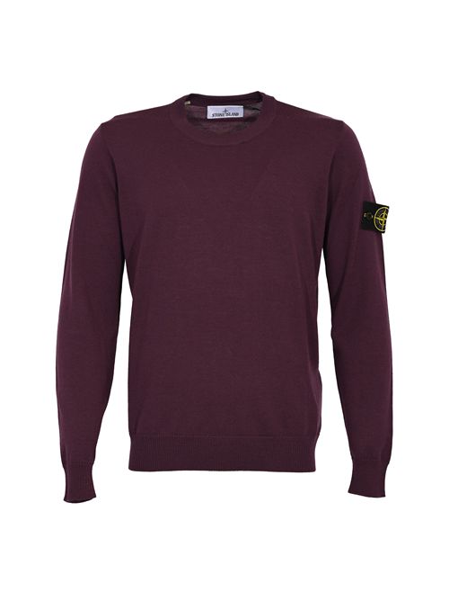 Maglione 5100071 in pura lana RWS Amaranth STONE ISLAND | 5100071S00C4V0017